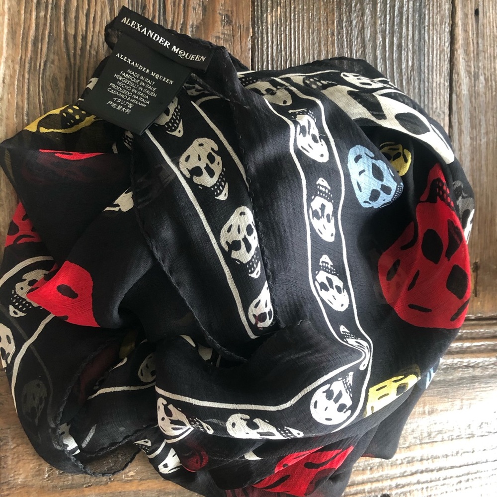 Alexander McQueen Silk Scarf